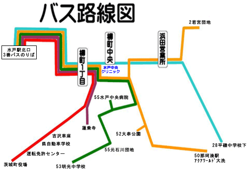 バス路線図